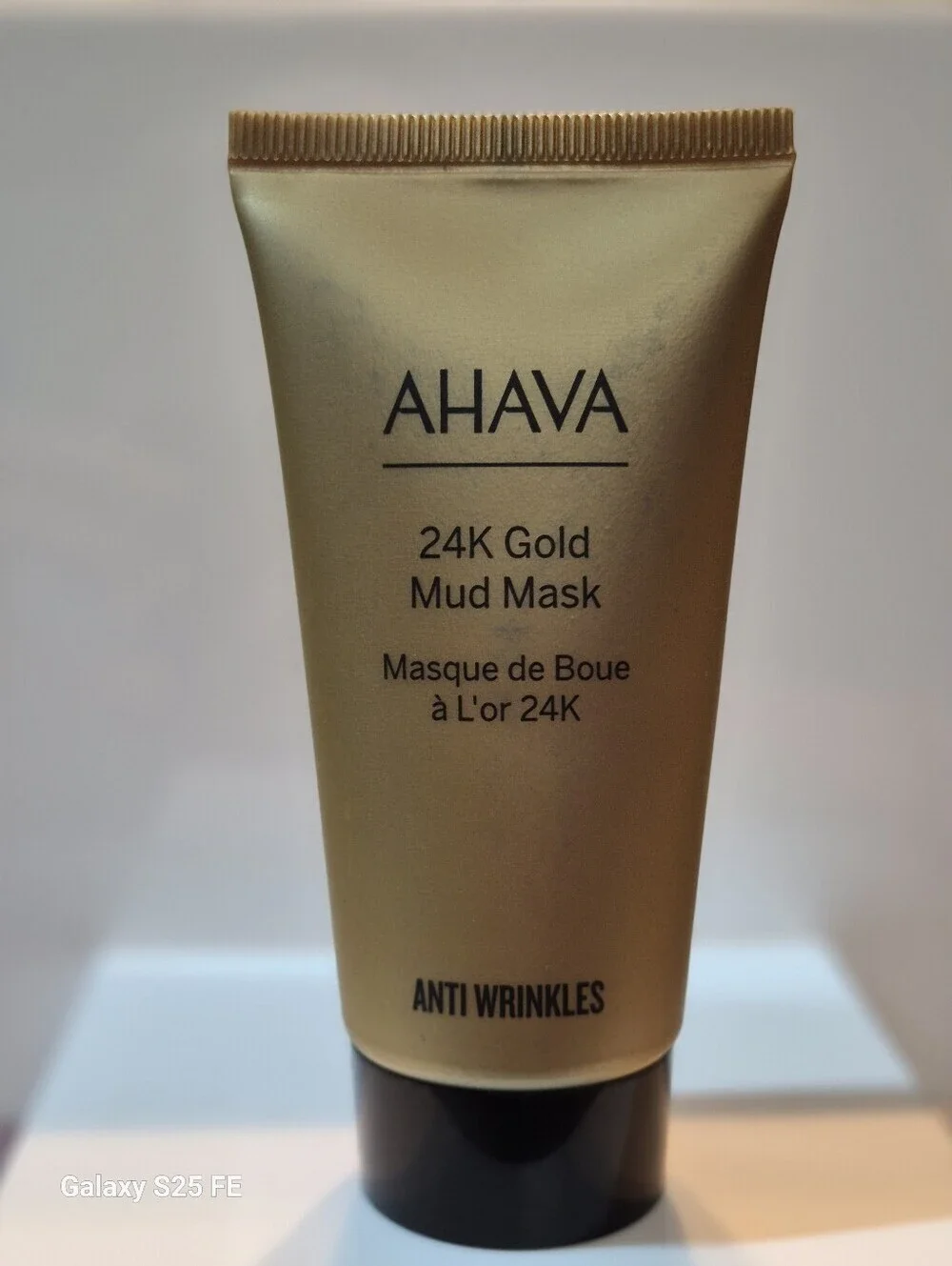AHAVA 24K Gold Mud Mask Anti Wrinkles, 50 Ml, New